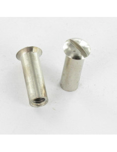 Nut Binder Pan Countersunk Head Slotted M4X12 5X16 Chrome...