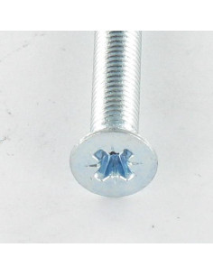 Machine Screw Countersunk Head Pozi 2 M4X10 Zinc Plated 2