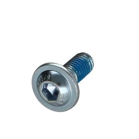 1 x Machine Screw Large Round Head Hexagon Recess Flange Hexagon Socket 4 M6X16 Class 10.9 ZG+FRF