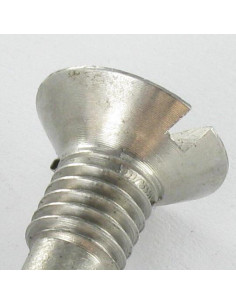 Machine Screw Countersunk Head Slotted 16X37 Thread... 2