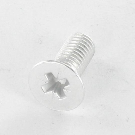 1 x Machine Screw Countersunk Head Pozi PZ2 M5X12 Aluminium