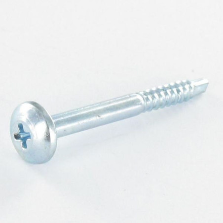 1 x Self Drilling Cylindrical Button Head Phillips 2.9X29 Zinc Plated