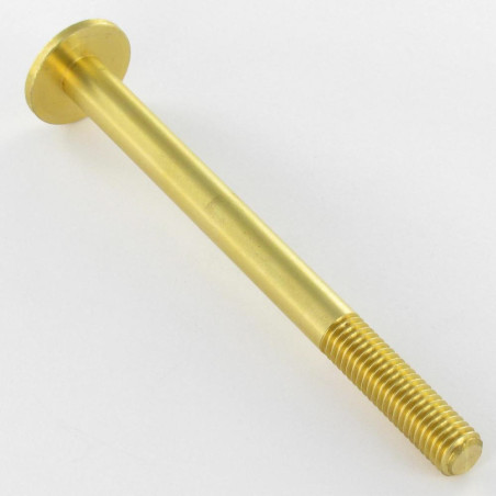 1 x Machine Screw Brass Pan Head Large 20X104 Thread Length: 30 M8