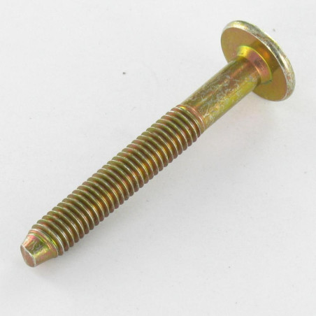 1 x Screw Mushroom Hexagon Socket M6X47 Thread Length: 32 Conical Point Yellow Zinc