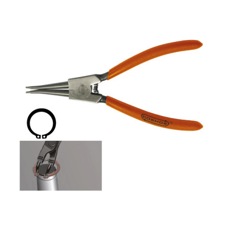 1 x Pliers Retaining Rings External Right Length 175
