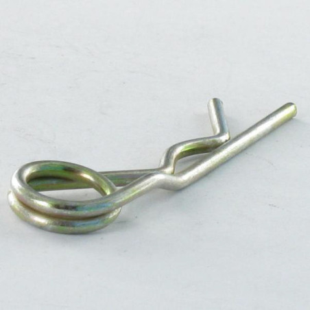 1 x Pin R Clip Double 2 Zinc Plated