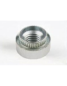 Rivet Bushes Cylindrical M8 Thickness Material 1MM Zinc...
