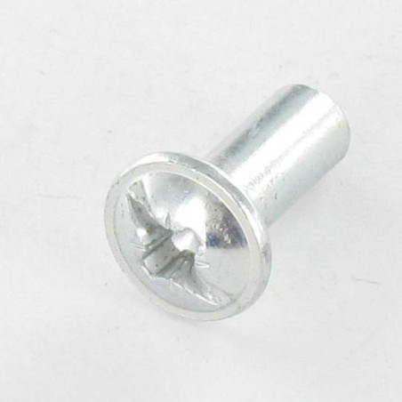 1 x Nut Binder Pozi And Slotted M4X8 5X12 Zinc Plated