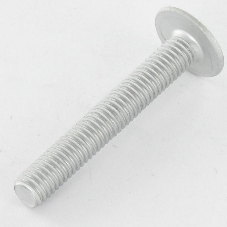 1 x Screw Mushroom M6X35 Thread Length: 9 Hexagon Socket 4 Zinc Plated