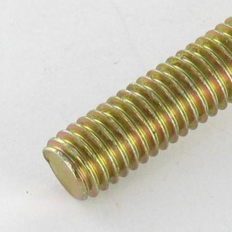 1 x Screw Mushroom M6X75 Hexagon Socket 4 Yellow Zinc