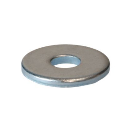 1 x Washer for construction Wood Internal Round 6.6X22X2 Zinc Plated