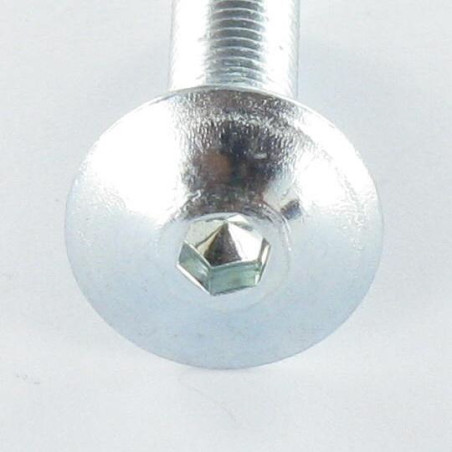 1 x Screw Mushroom M6X45 Hexagon Socket 4 Zinc Plated