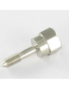 Screw Countersunk Head Nickel Plated Brass M3 6.5X19...