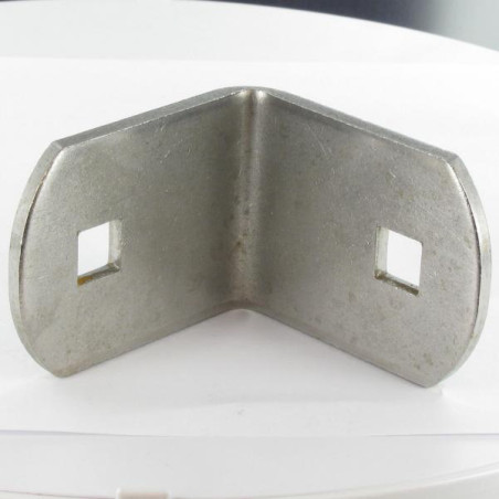 1 x Bracket 66X66X50 Thickness 4 Hole Square 11X11 Stainless Steel A2