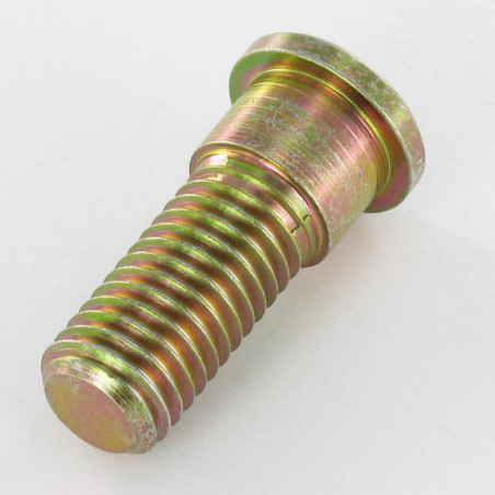 1 x Screw SHOULDERED Flat Head Hexagon Socket 10 18X37 M12X25 Class 8.8 Yellow Zinc