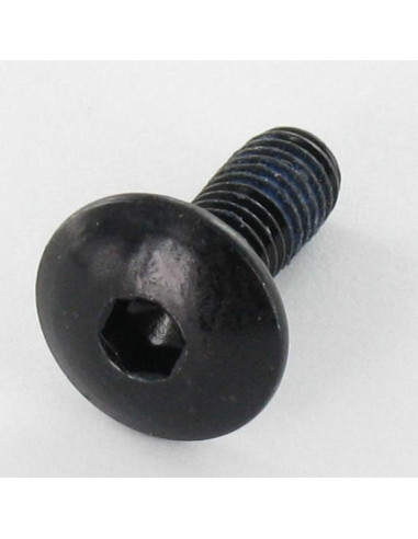 1 x Screw Mushroom M6X16 Hexagon Socket 4 Black...