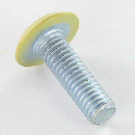 1 x Machine Screw flat Hexagon Socket 4 M6X20 Zinc Plated Head RAL1002