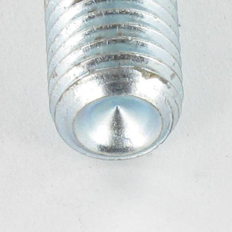 1 x Machine Screw Socket Head Hexagon Recess Hexagon Socket 2.5 M5X16 Cup Point Zinc Plated