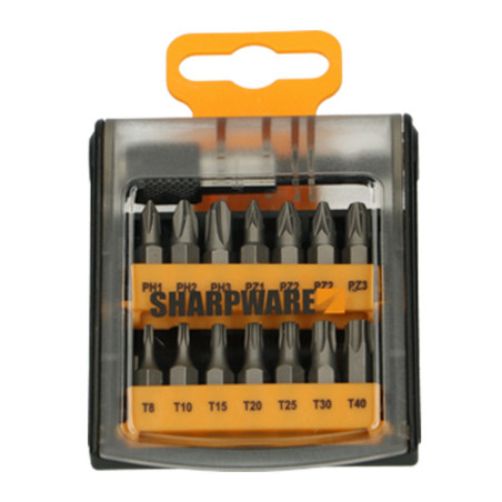 1 x Set of 14 Bit Phillips Pozi TX + 1 Gate Bit