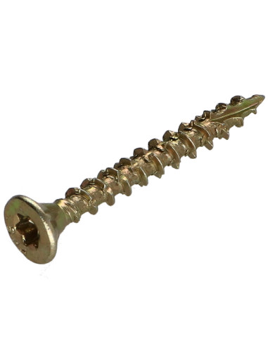 1 x Chipboard Screw Tekor Countersunk Head With...