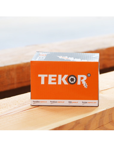 1 x Chipboard Screw Tekor Countersunk Head With...