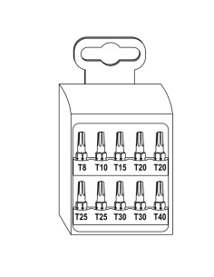 Set of 10 Bit TX + 1 Gate Bit 2