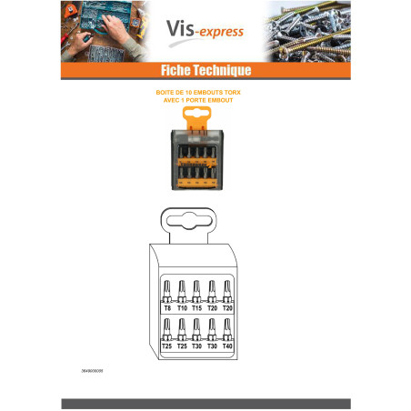 1 x Set of 10 Bit TX + 1 Gate Bit