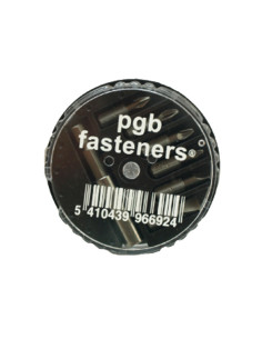 Set of 6 Bit Slotted Phillips Pozi