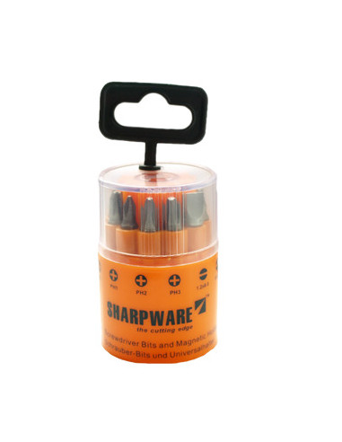 1 x Set of 9 Bit Slotted Phillips Pozi