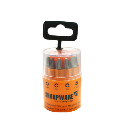 1 x Set of 9 Bit Slotted Phillips Pozi