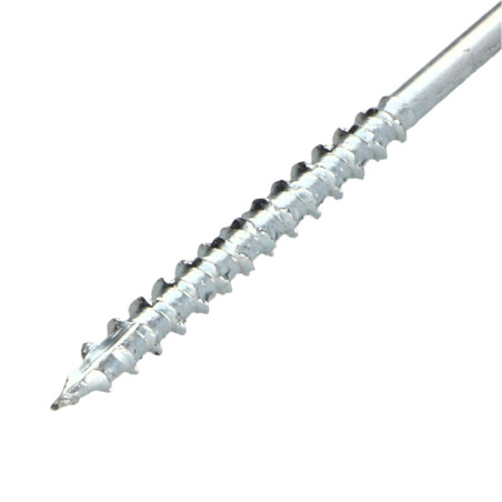 1 x Chipboard Screw Tekor Countersunk Head With Serration 4.5X70 T20 Zinc Plated cut Type 17 Drilling Point