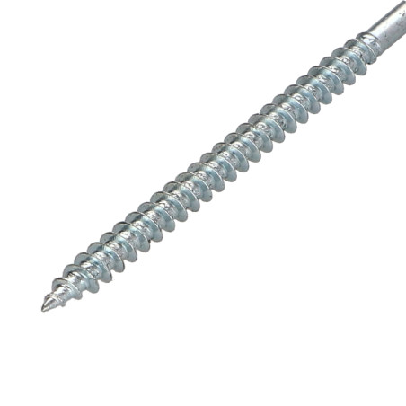 1 x Chipboard Screw Tekor Countersunk Head With Serration 6X80 Thread Length: 48 T30 Zinc Plated cut Type 17