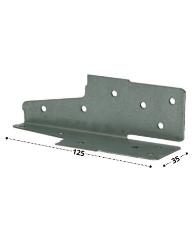 1 x Lug Anchor 35X125 Sendzimir