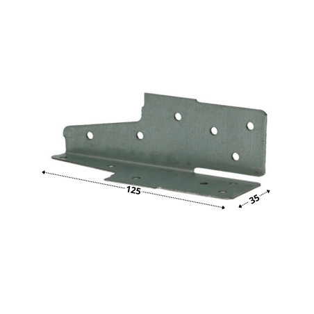 1 x Lug Anchor 35X125 Sendzimir