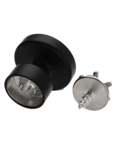 Coat hook decorative Aluminium Black with fixing for... 2