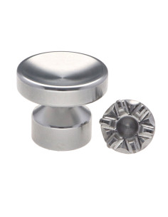 Coat hook decorative Aluminium with fixing for...