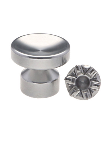 1 x Coat hook decorative Aluminium with fixing...