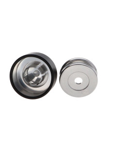 Hook decorative Aluminium Black with fixing... 2