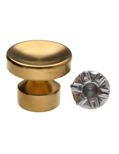 Coat hook decorative Brass with fixing for plasterboard...