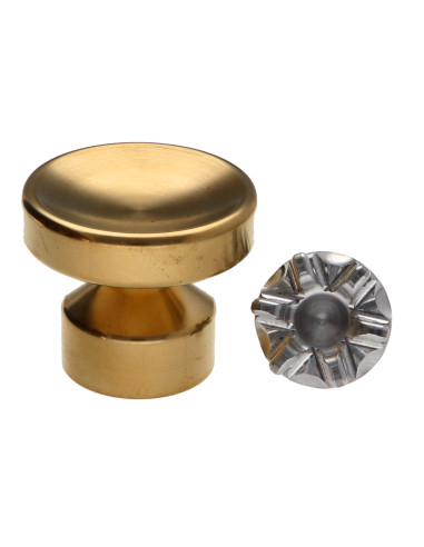 1 x Coat hook decorative Brass with fixing for...