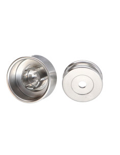 Hook decorative Aluminium with fixing multi-material... 2