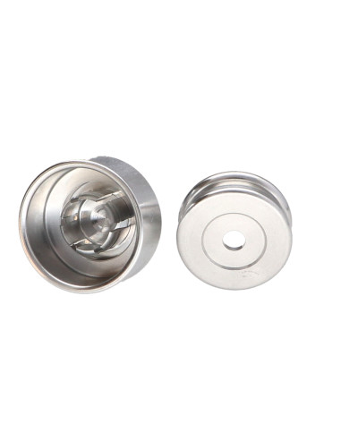 1 x Hook decorative Aluminium with fixing...