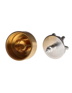 Hook decorative Brass with fixing for plasterboard... 2