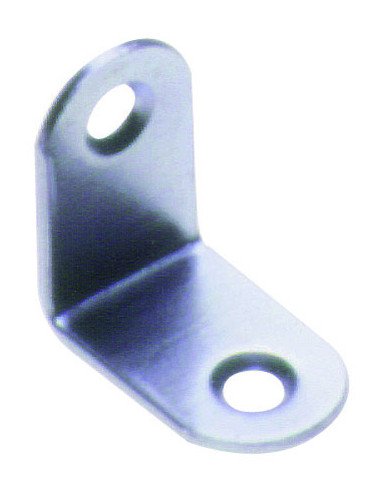 1 x Bracket 24X24X15 2 Hole Diameter 4.5 Zinc...