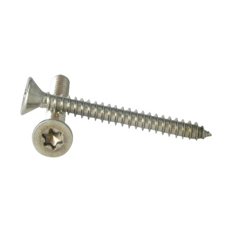 1 x Thread Rolling Screw Countersunk Head 4.8X100 Stainless Steel A2