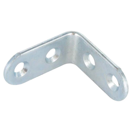 1 x Bracket 100X100X20 4 Hole Diameter 4.5 Zinc Plated