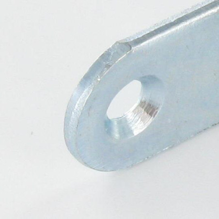 1 x Bracket 100X100X20 4 Hole Diameter 4.5 Zinc Plated