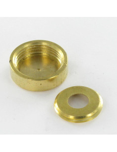 Cylindrical rosette or screw cover (1 rosette and 1 screw... 2