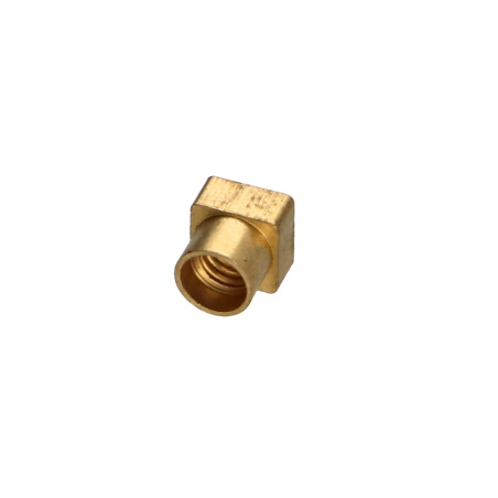 1 x Nut Square Brass M3.5 Pitch 60 5X5X5