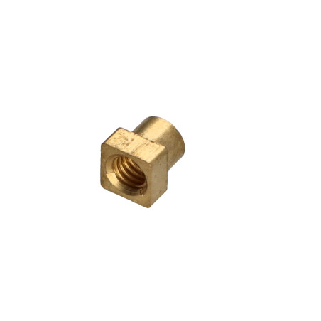 1 x Nut Square Brass M3.5 Pitch 60 5X5X5